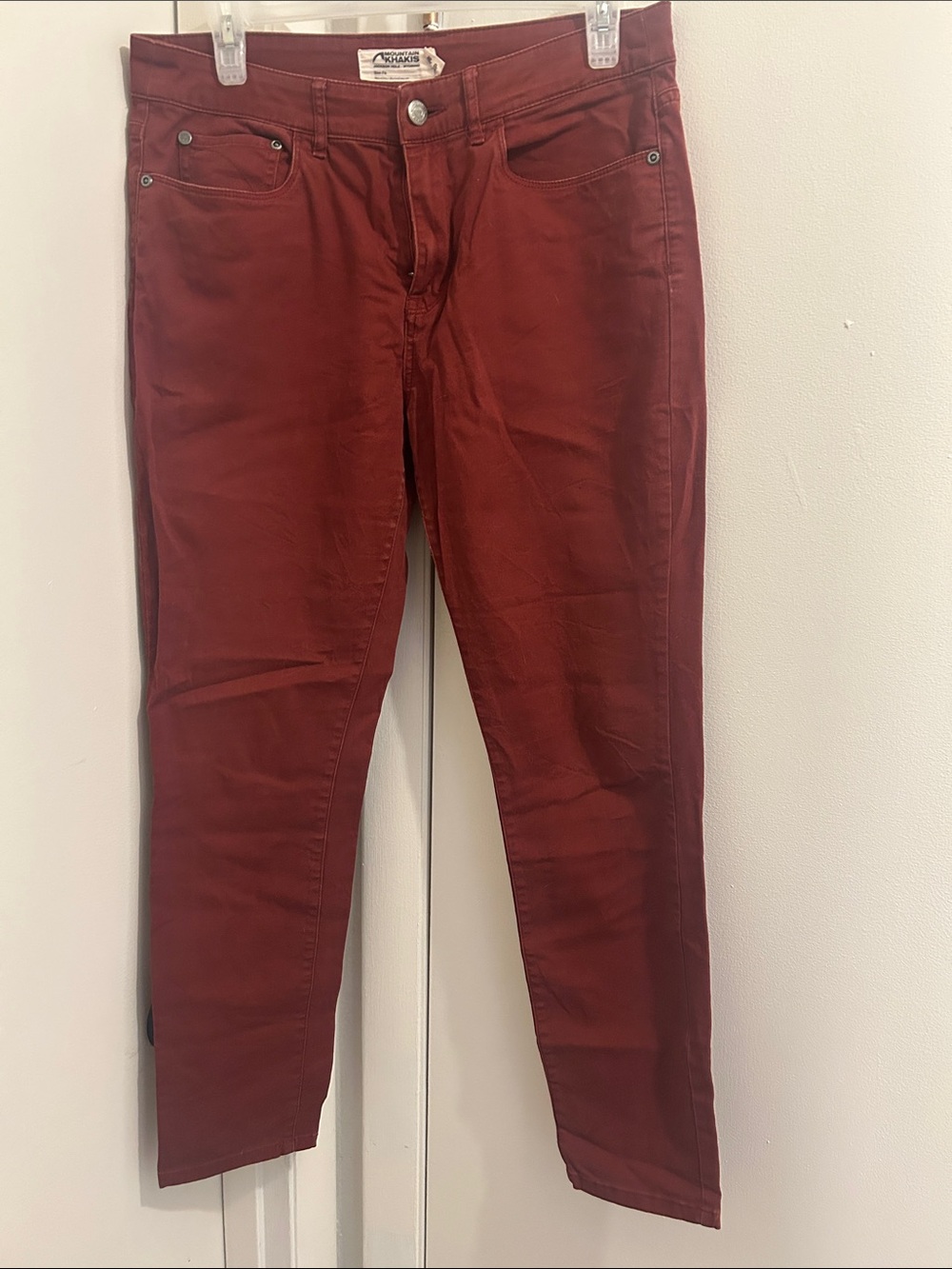 Red Mountain Khakis Slim Fit Pants